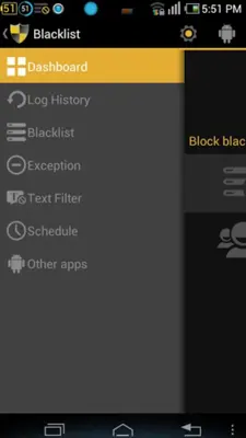 Blacklist android App screenshot 7